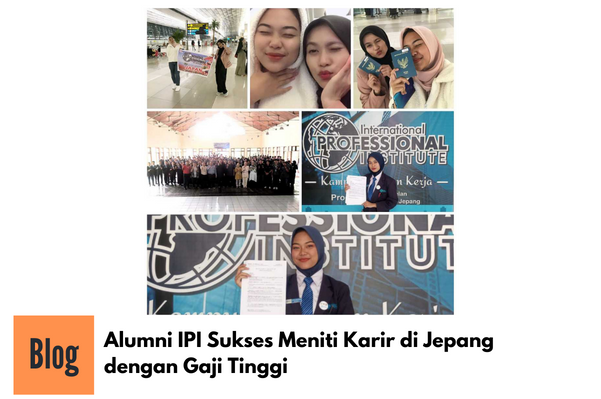 Keberangkatan Alumni IPI Kerja ke Jepang