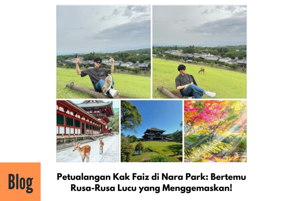 Petualangan di Nara Park Jepang
