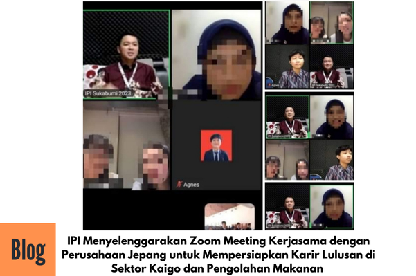 Zoom Meeting Sinergi IPI Bersama TSk Jepang