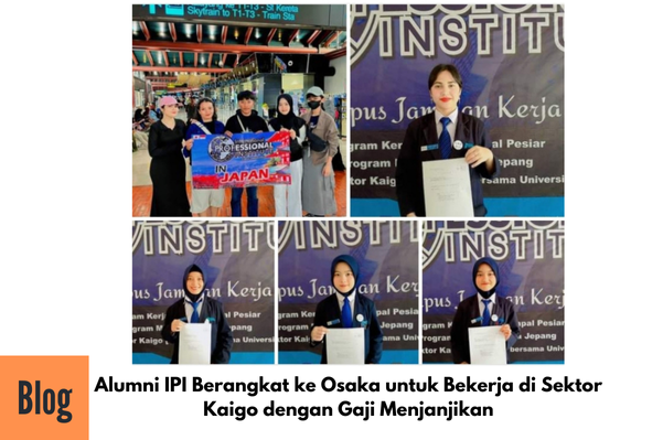 Keberangkatan Alumni Ke Osaka  Jepang  Sektor Kaigo