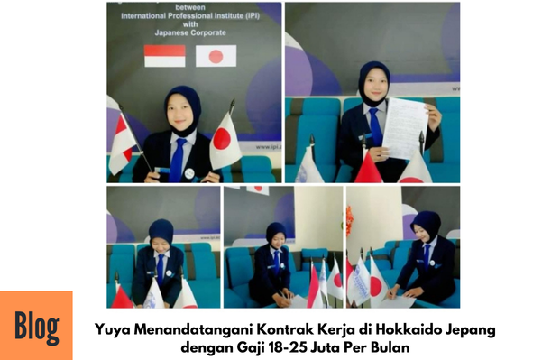 Penandatanganan Kontrak Kerja ke Jepang