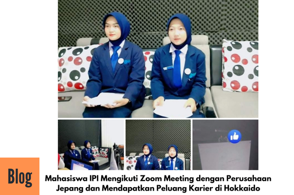 Kegiatan Zoom Meeting Penjelasan Kontran Kerja Perusahaan Jepang