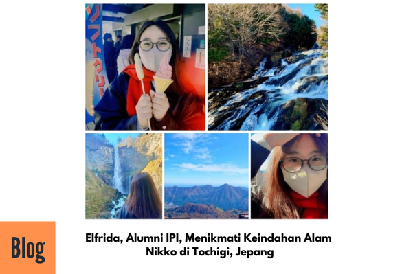Elfrida Menikmati Keindahan alam di Nikko, Tochigi Jepang