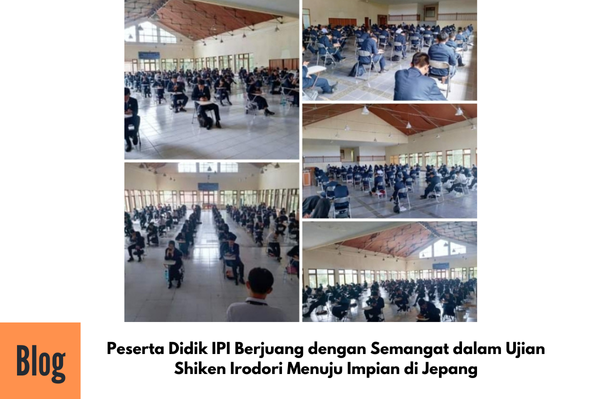 Kegiatan Shiken Irodori di Aula Utama IPI