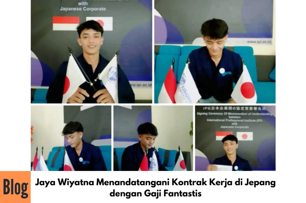 Penandatanganan Kontrak Kerja ke Jepang Sektor Pengolahan Makanan