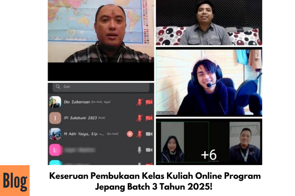 Pembukaan Kelas Kuliah Online Batch 3