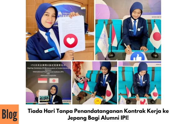Penandatanganan Kontrak Kerja ke Jepang Sektor Kaigo