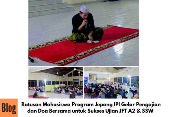 Kegiatan Pengajian & Do'a Bersama di Aula Utama Kampus IPI Center