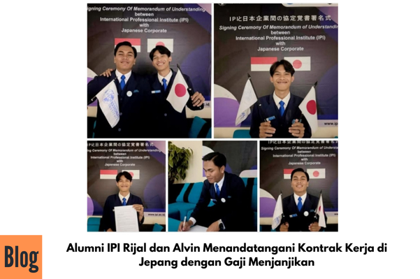 Penandatanganan Kontrak Kerja ke Jepang Sektor Kaigo