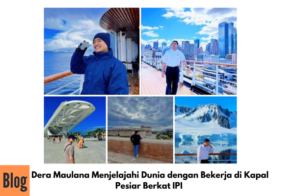 Keliling Dunia sambil Bekerja di Kapal Pesiar Versi Dera Maulana