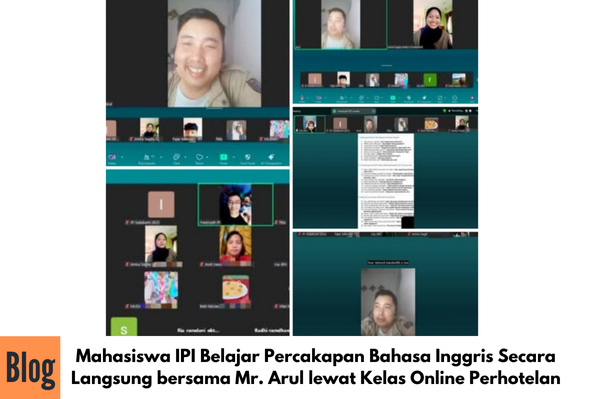 Kegiatan Kuliah Online Weekend Bersama IPI