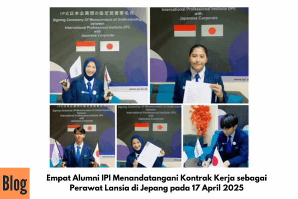 Penandatanganan Kontrak Kerja ke Jepang