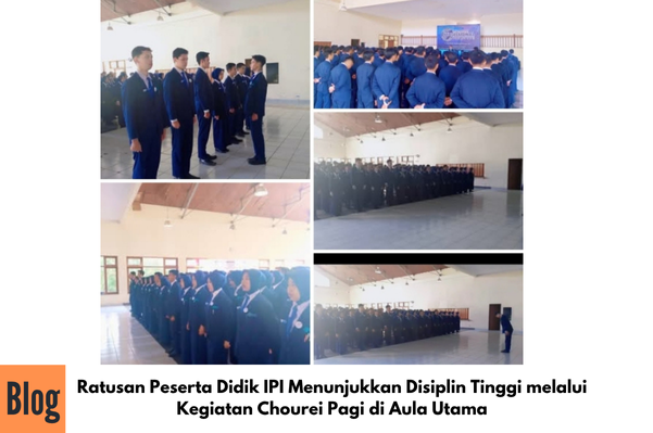 Kegiatan Chourei Ratusan Peserta Didik IPI Program Jepang di Aula Utama IPI