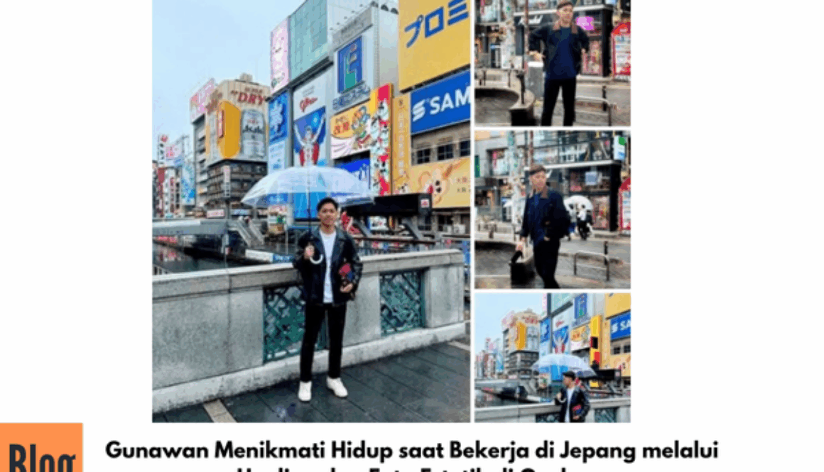 Alumni IPI Jalan-jalan di Osaka Jepang