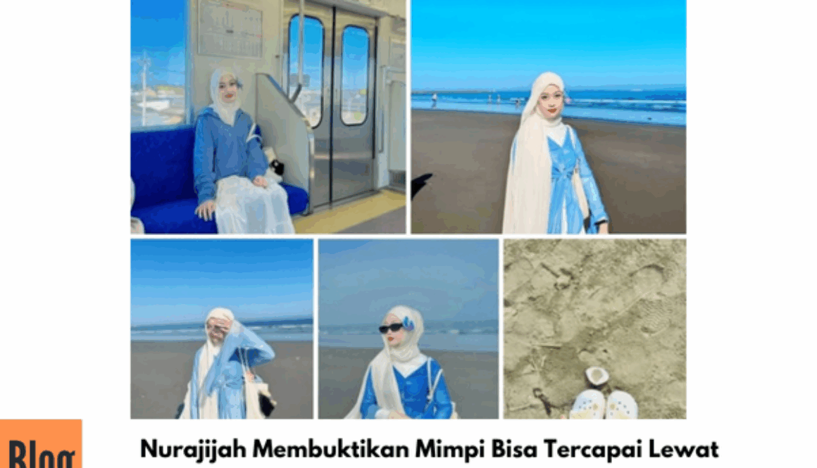 Nurajijah Menikmati Keindahan Pemandangan dan Summer di Pantai Ibaraki Jepang