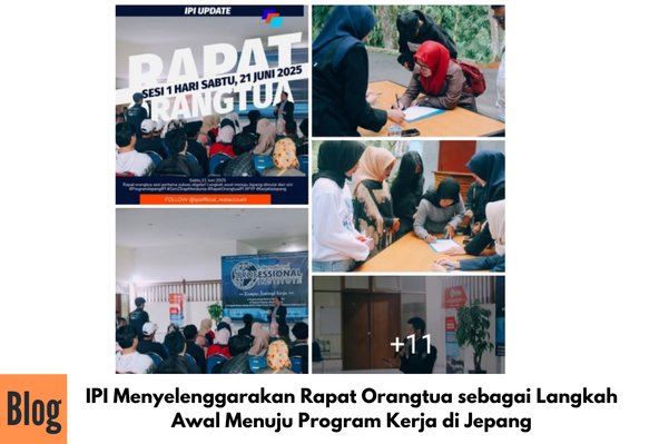 Kegiatan Rapat Orangtua Siswa IPI JP 9 Sesi 1