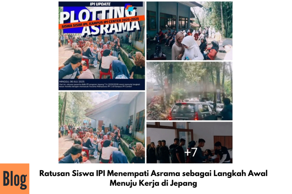 Ratusan Siswa IPI Menempati Asrama sebagai Langkah Awal Menuju Kerja di Jepang
