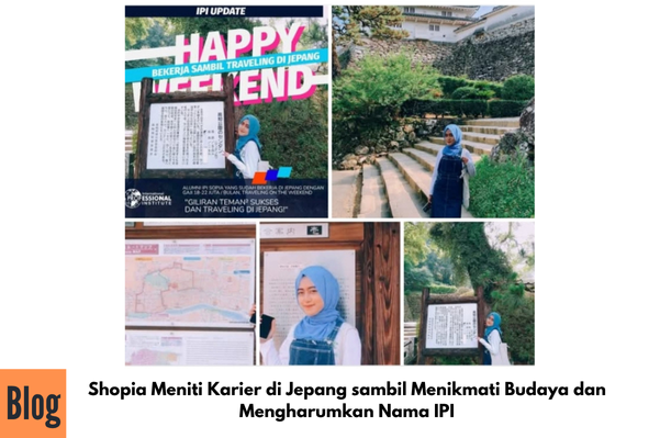 Shopia Meniti Karier di Jepang sambil Menikmati Budaya dan Mengharumkan Nama IPI