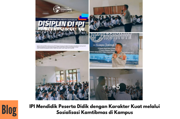 IPI Mendidik Peserta Didik dengan Karakter Kuat melalui Sosialisasi Kamtibmas di Kampus