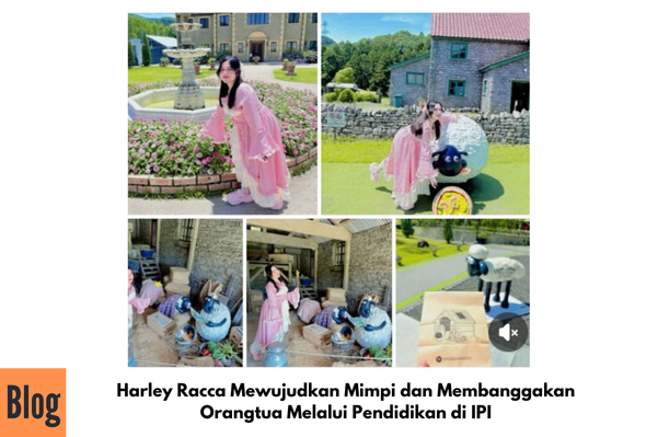 Harley Racca Mewujudkan Mimpi dan Membanggakan Orangtua Melalui Pendidikan di IPI