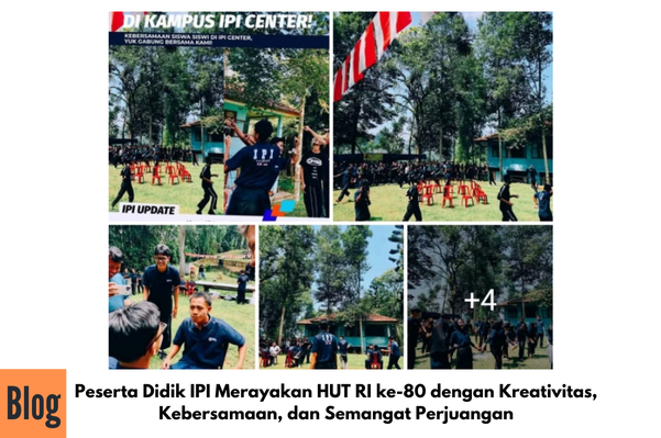 Peserta Didik IPI Merayakan HUT RI ke-80 dengan Kreativitas, Kebersamaan, dan Semangat Perjuangan