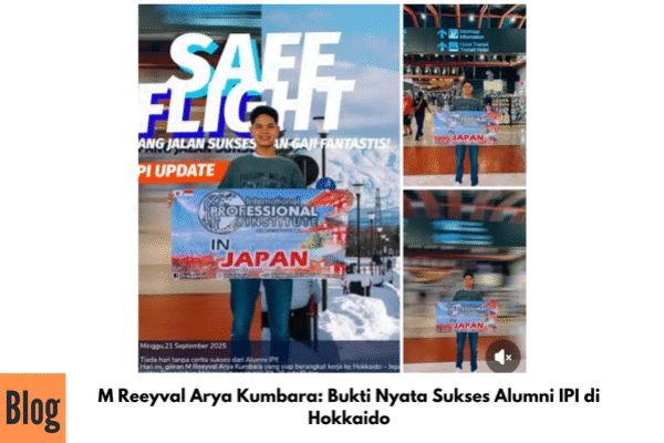 M Reeyval Arya Kumbara: Bukti Nyata Sukses Alumni IPI di Hokkaido