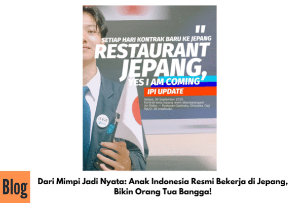 Dari Mimpi Jadi Nyata: Anak Indonesia Resmi Bekerja di Jepang, Bikin Orang Tua Bangga!