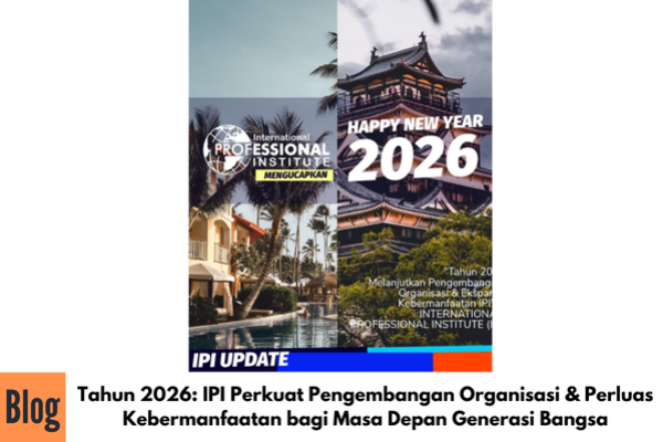 Tahun 2026: IPI Perkuat Pengembangan Organisasi & Perluas Kebermanfaatan bagi Masa Depan Generasi Bangsa