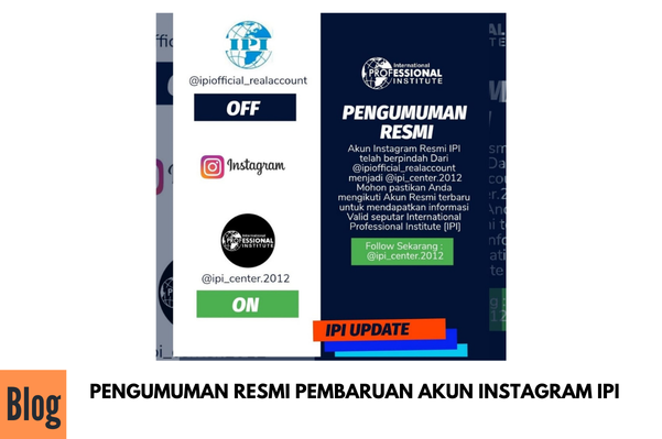 PENGUMUMAN RESMI PEMBARUAN AKUN INSTAGRAM IPI