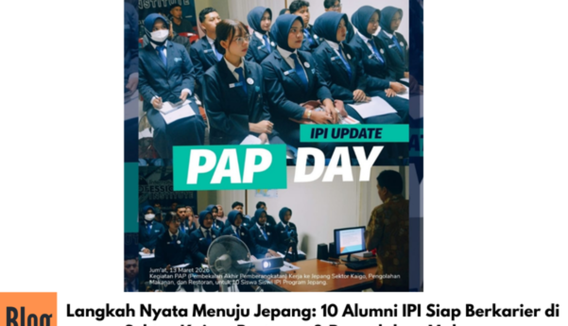 Langkah Nyata Menuju Jepang: 10 Alumni IPI Siap Berkarier di Sektor Kaigo, Restoran & Pengolahan Makanan