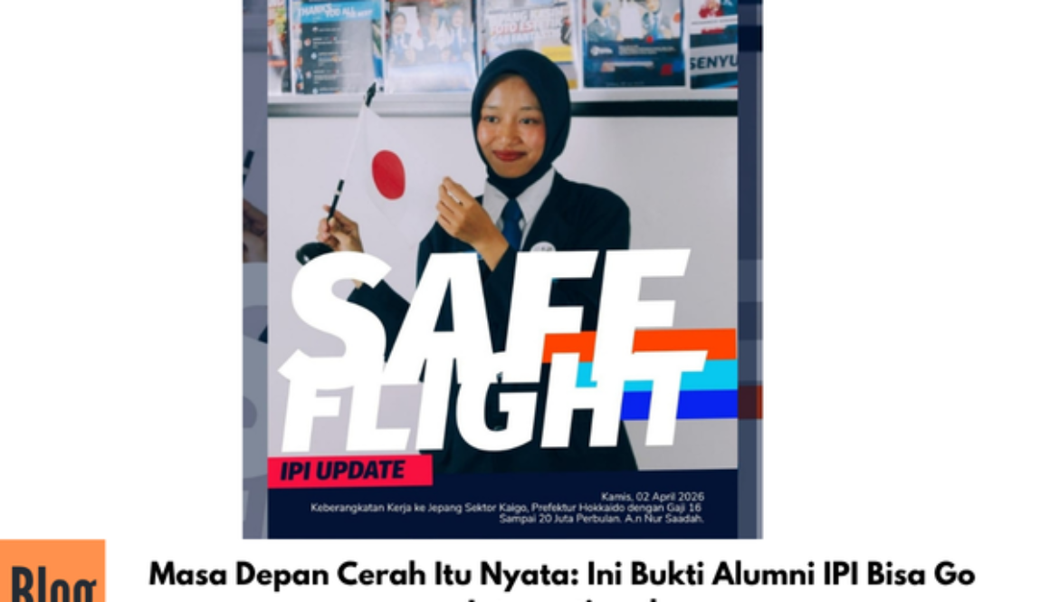 Masa Depan Cerah Itu Nyata: Ini Bukti Alumni IPI  Bisa Go International