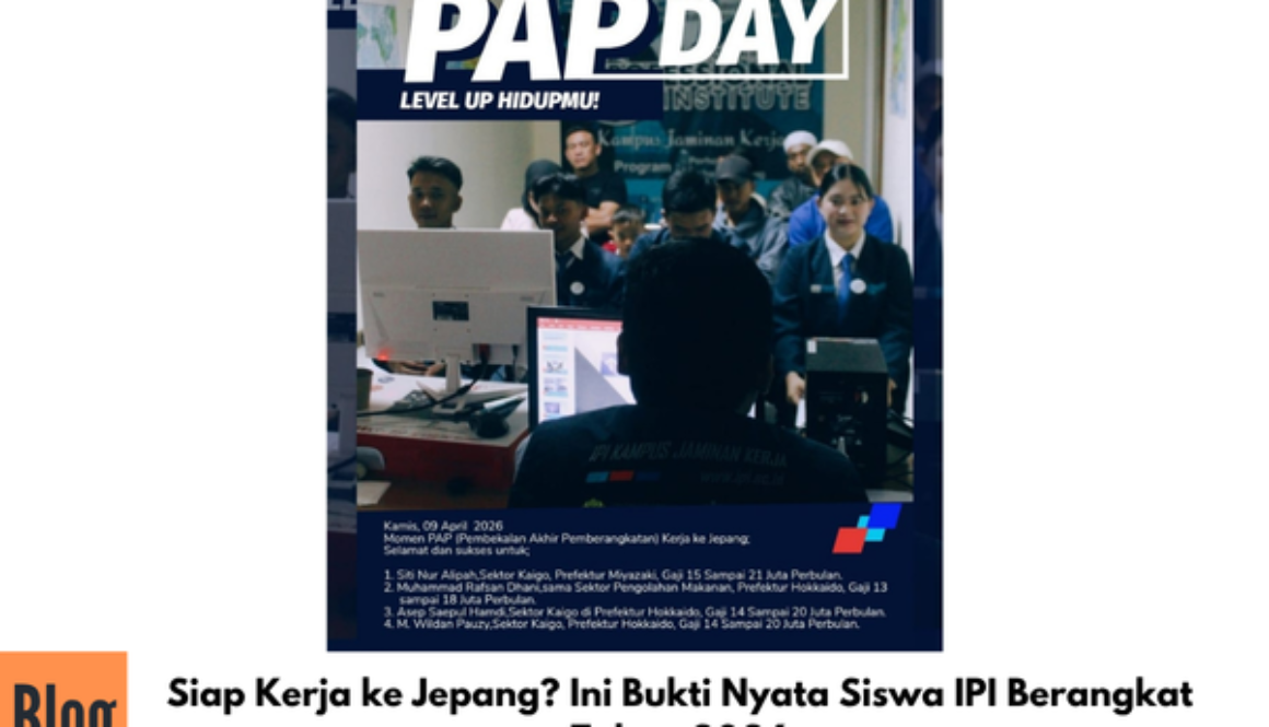 Siap Kerja ke Jepang? Ini Bukti Nyata Siswa IPI Berangkat Tahun 2026