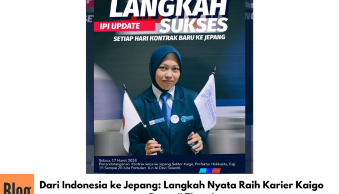 Dari Indonesia ke Jepang: Langkah Nyata Raih Karier Kaigo Bergaji Tinggi