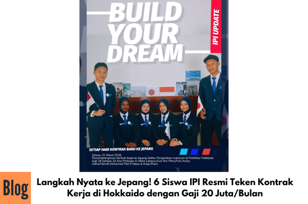Langkah Nyata ke Jepang! 6 Siswa IPI Resmi Teken Kontrak Kerja di Hokkaido dengan Gaji 20 Juta/Bulan