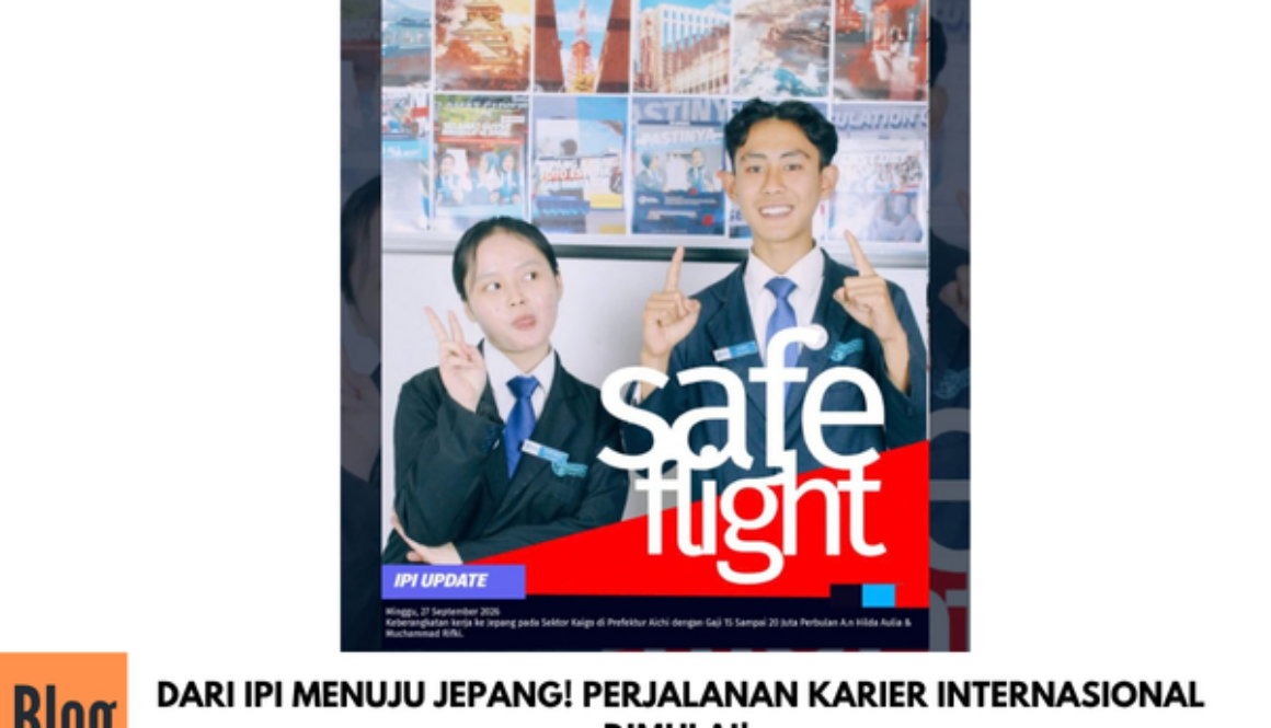 DARI IPI MENUJU JEPANG! PERJALANAN KARIER INTERNASIONAL DIMULAI!