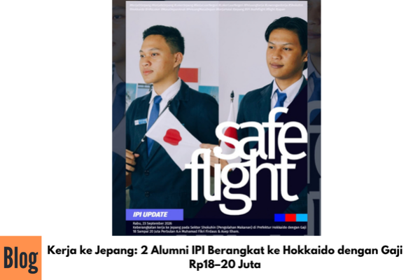 Kerja ke Jepang: 2 Alumni IPI Berangkat ke Hokkaido dengan Gaji Rp18–20 Juta