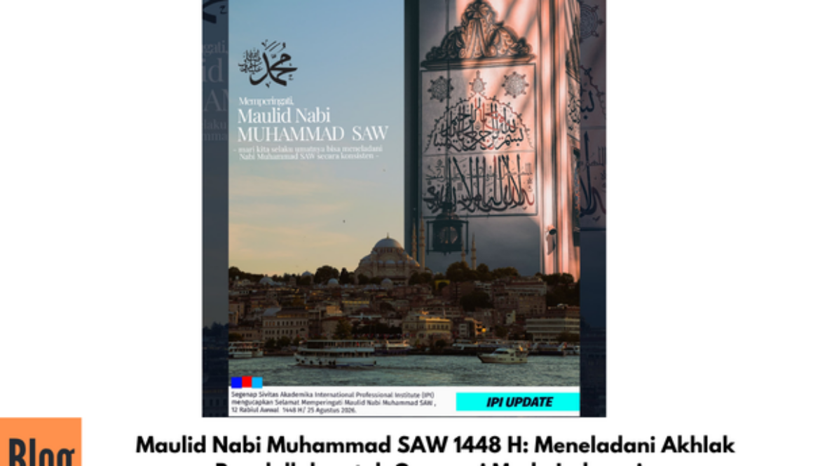 Maulid Nabi Muhammad SAW 1448 H: Meneladani Akhlak Rasulullah untuk Generasi Muda Indonesia