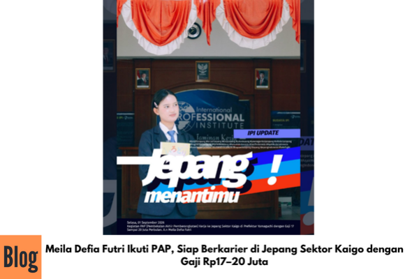 Meila Defia Futri Ikuti PAP, Siap Berkarier di Jepang Sektor Kaigo dengan Gaji Rp17–20 Juta