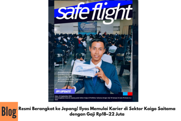 Resmi Berangkat ke Jepang! Ilyas Memulai Karier di Sektor Kaigo Saitama dengan Gaji Rp18–22 Juta
