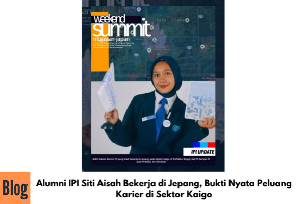 Alumni IPI Siti Aisah Bekerja di Jepang, Bukti Nyata Peluang Karier di Sektor Kaigo