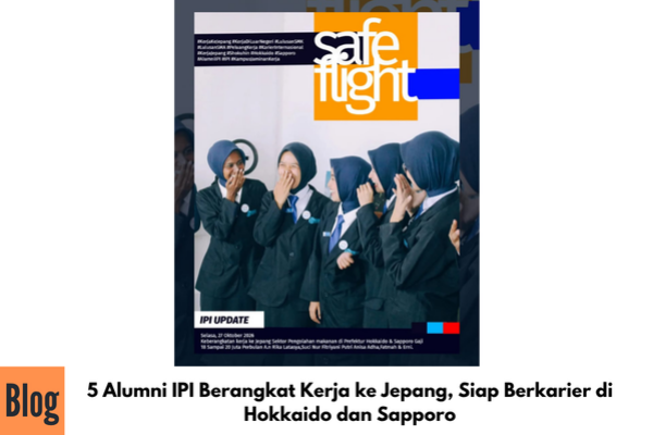 5 Alumni IPI Berangkat Kerja ke Jepang, Siap Berkarier di Hokkaido dan Sapporo