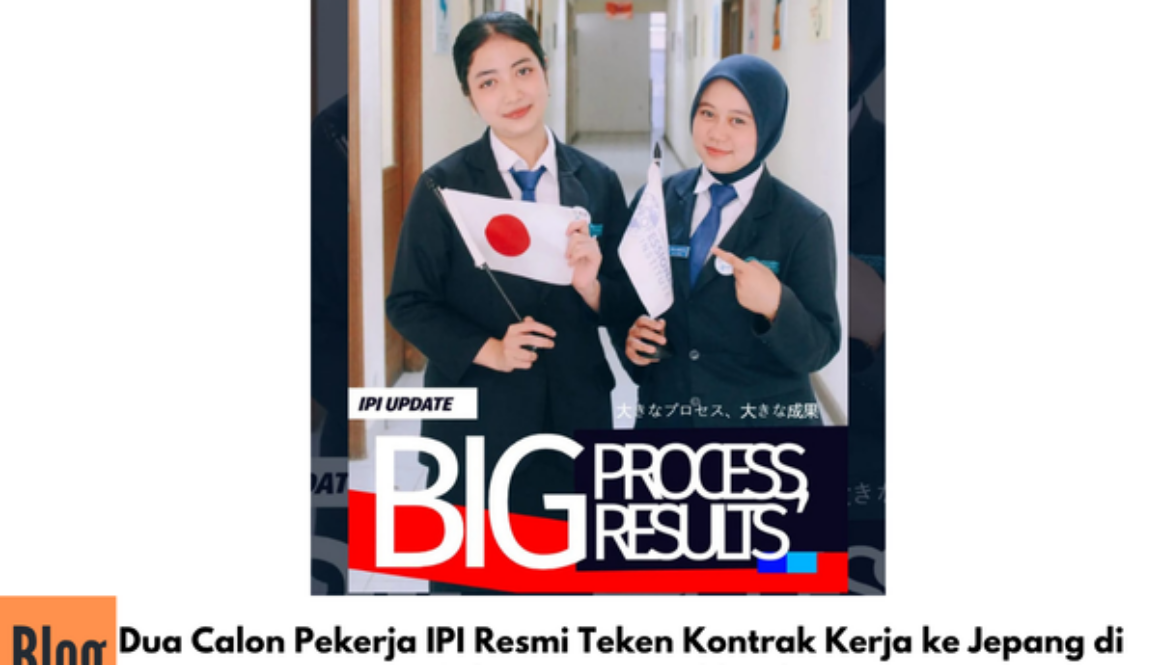Dua Calon Pekerja IPI Resmi Teken Kontrak Kerja ke Jepang di Sektor Kaigo Hokkaido