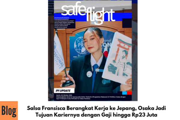 Salsa Fransisca Berangkat Kerja ke Jepang, Osaka Jadi Tujuan Kariernya dengan Gaji hingga Rp23 Juta